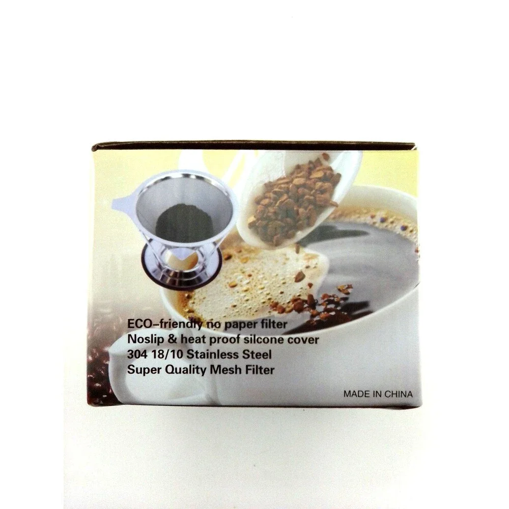 Stainless Coffee Filter Reuseable Pour Over Coffee Cup